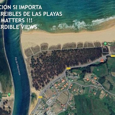 וילאביצ'יוסה La Villa De Maria I Playa Beach El Puntal Asturias מראה חיצוני תמונה