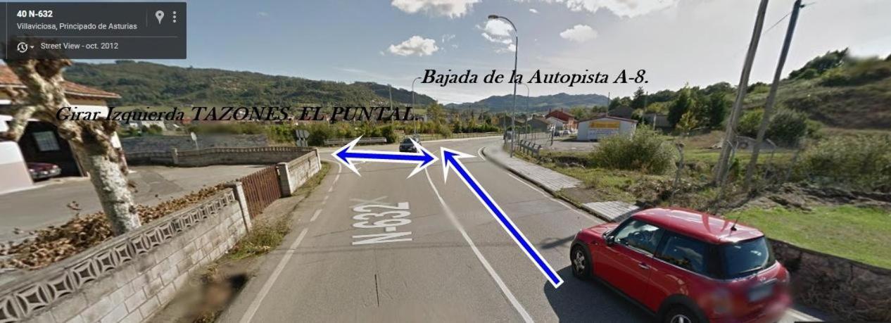 וילאביצ'יוסה La Villa De Maria I Playa Beach El Puntal Asturias מראה חיצוני תמונה