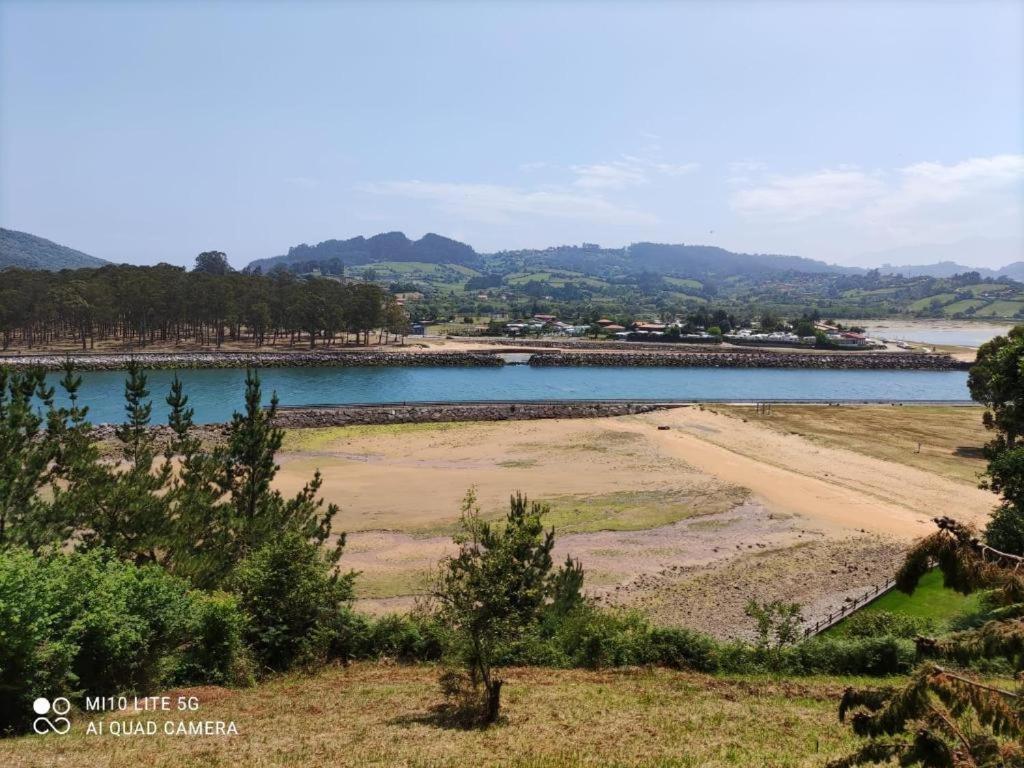 וילאביצ'יוסה La Villa De Maria I Playa Beach El Puntal Asturias מראה חיצוני תמונה